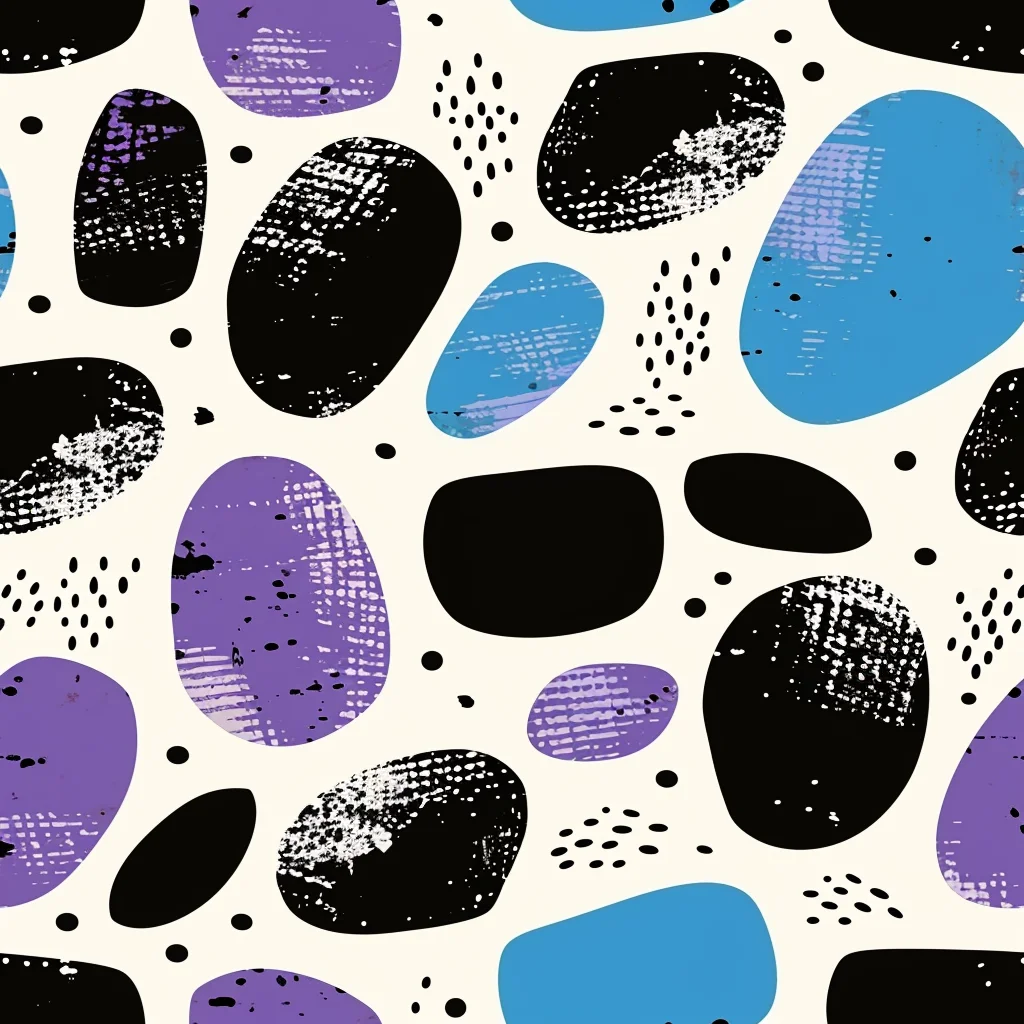 dot dotted pattern abstraction painting rounded wallpaper background purple