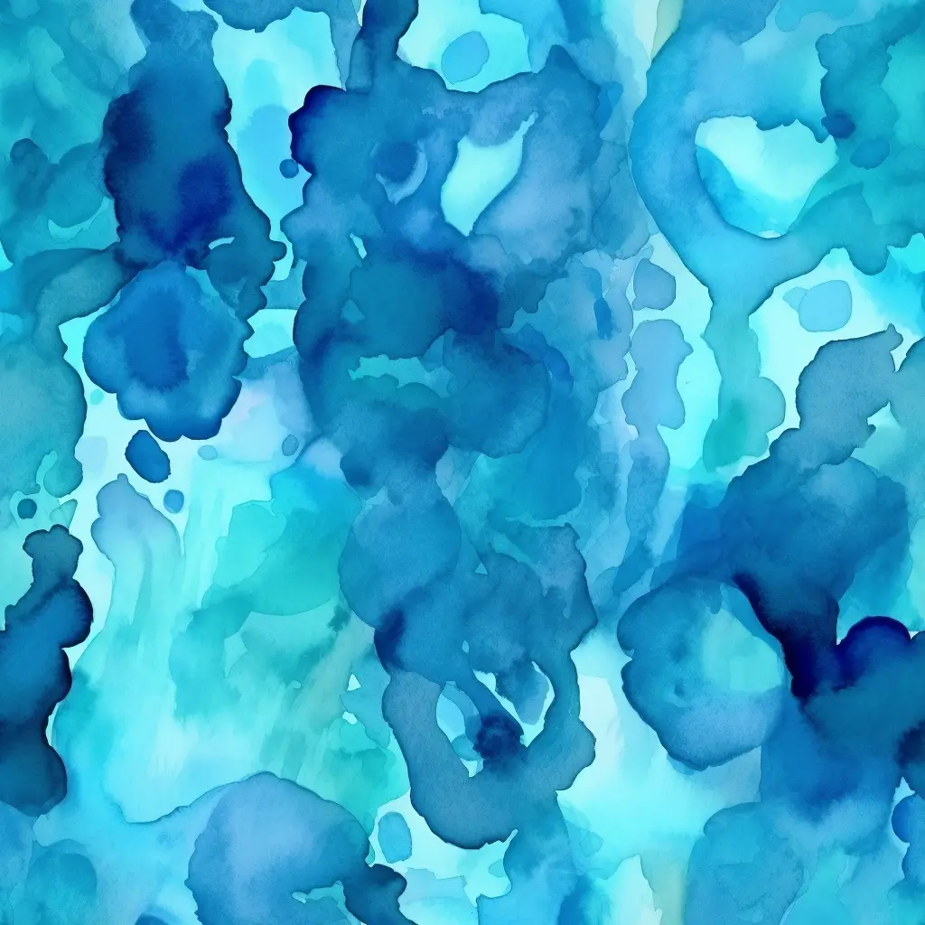 blue cyan color watercolor painting pattern wallpaper colorful background
