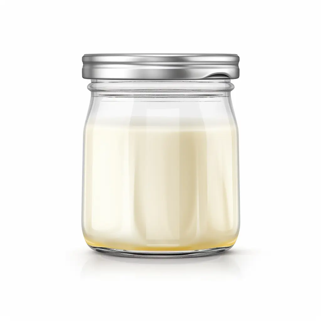 glass bottle mockup mayonnaise jar label photography