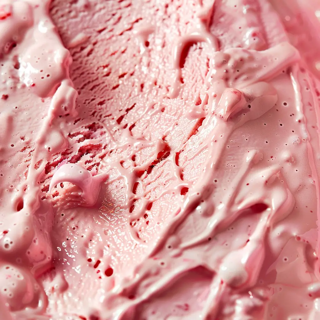 ice cream creamy strawberry gelato pink cheese delicious photography
