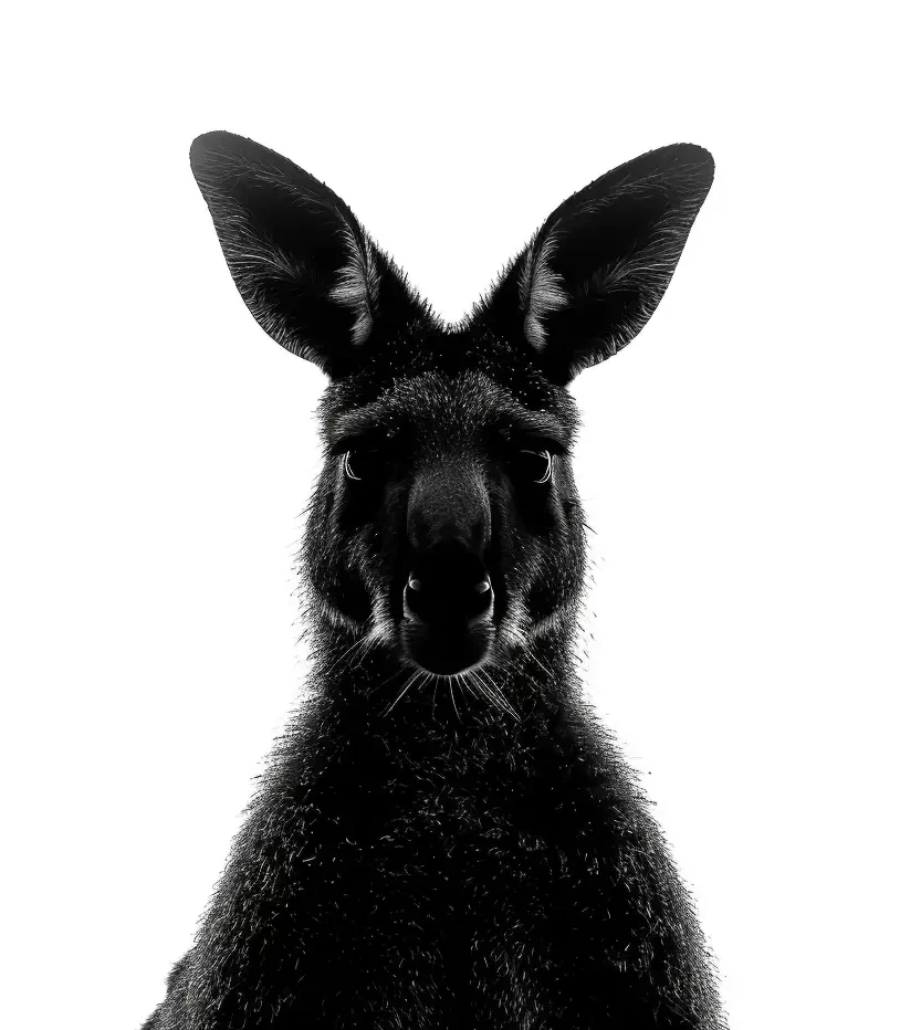 kangaroo Photography Silhouette