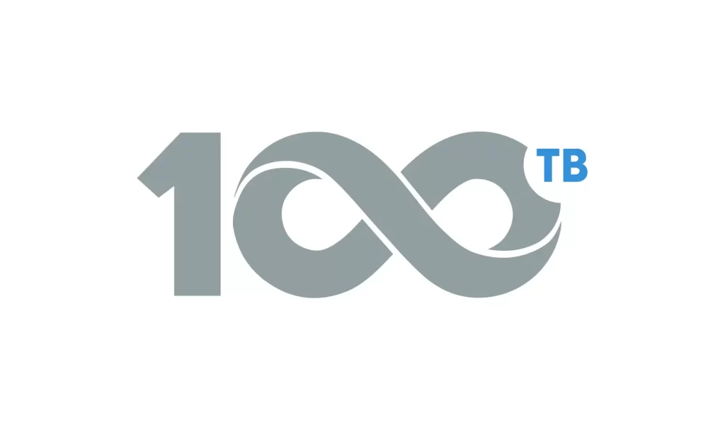 100TB vector logo eps