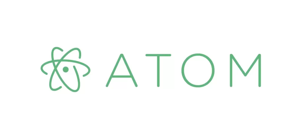 Atom vector logo