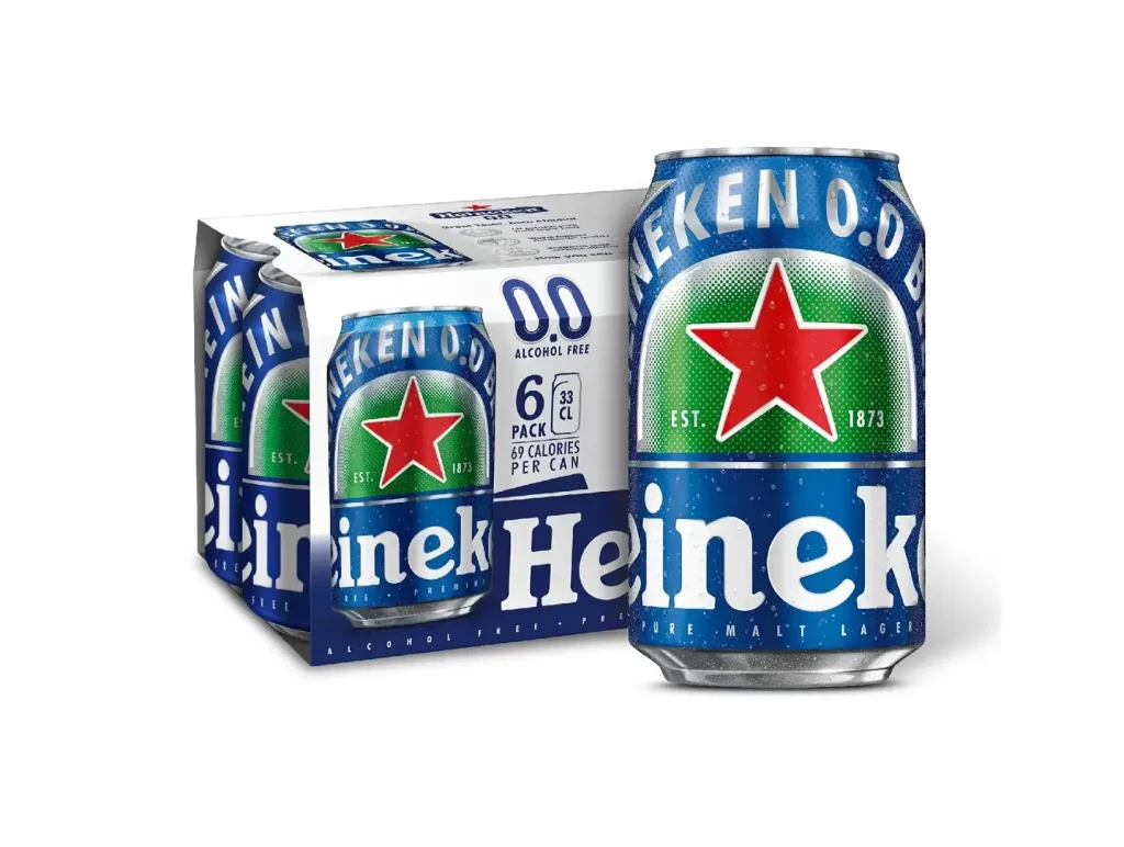 Heineken Alcohol Free Beer blue can