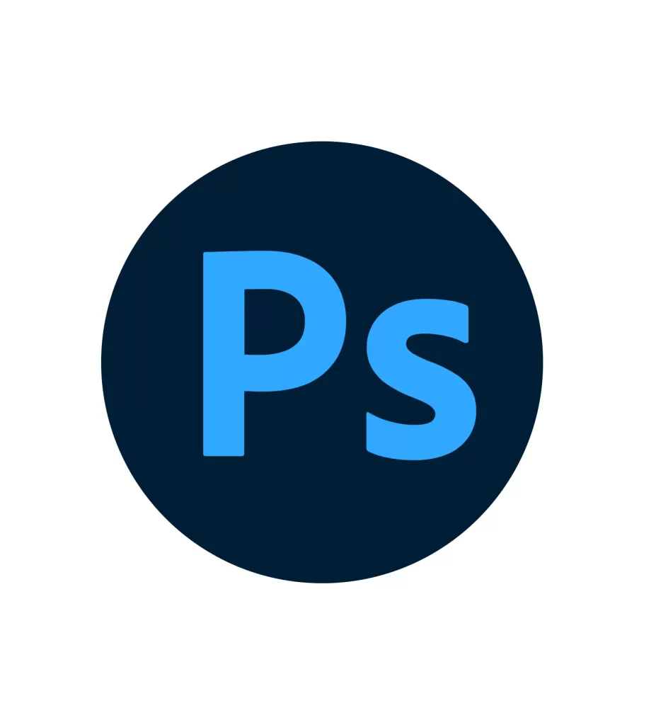 Adobe photoshop Ps icone vector