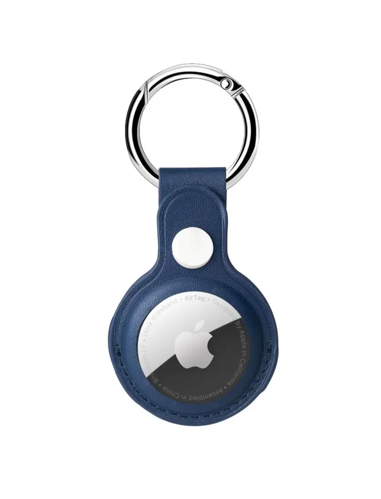 apple AirTag dark blue
