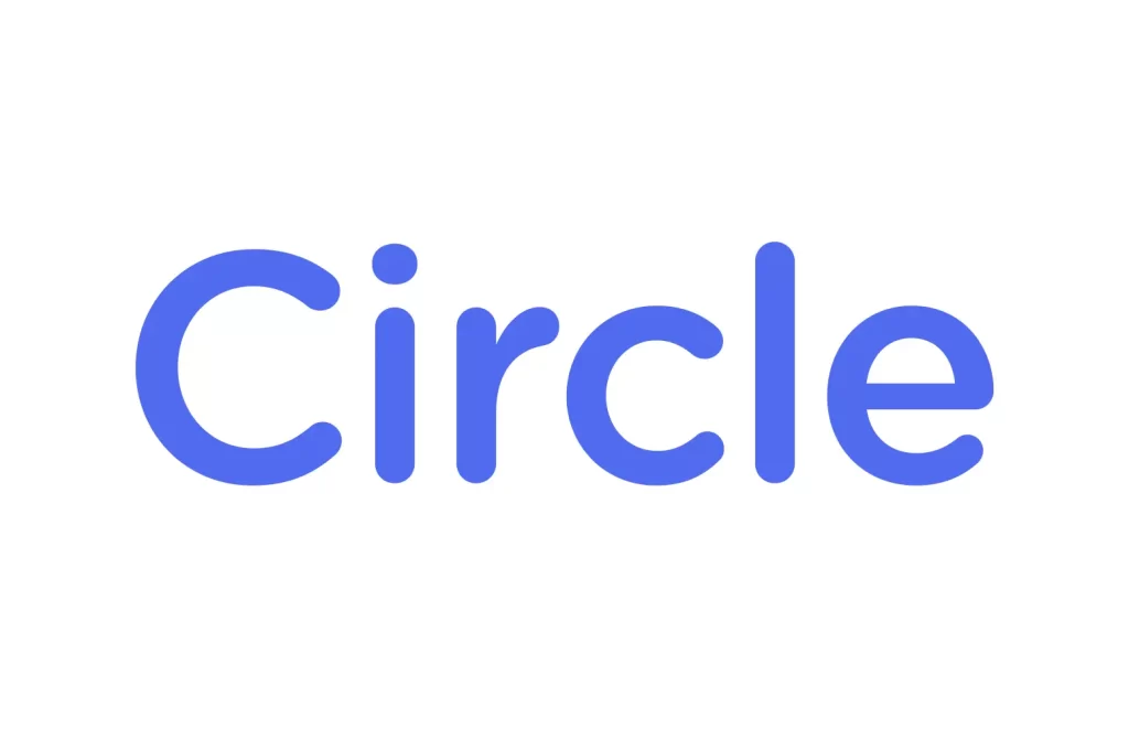 circle logo vector wordmark