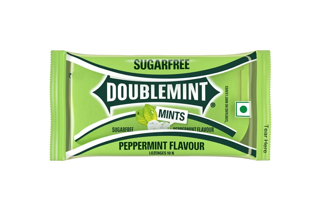 Doublemint sugar free thinmints spearmint