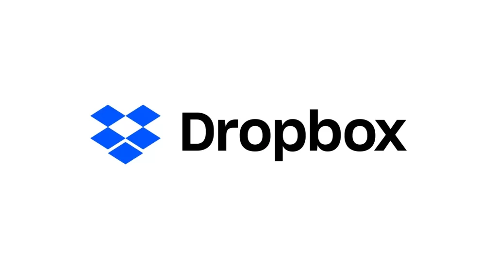 dropbox logo vector