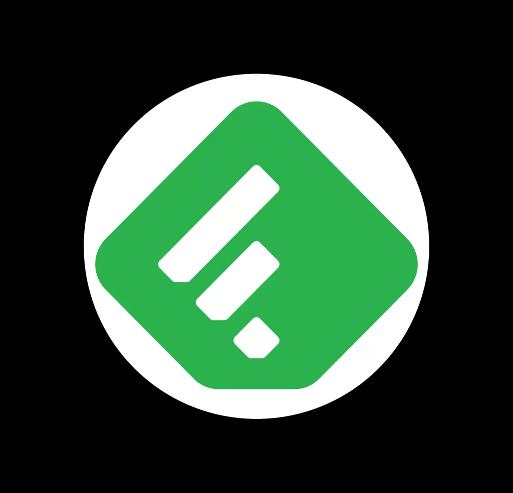 feedly icone vector icon