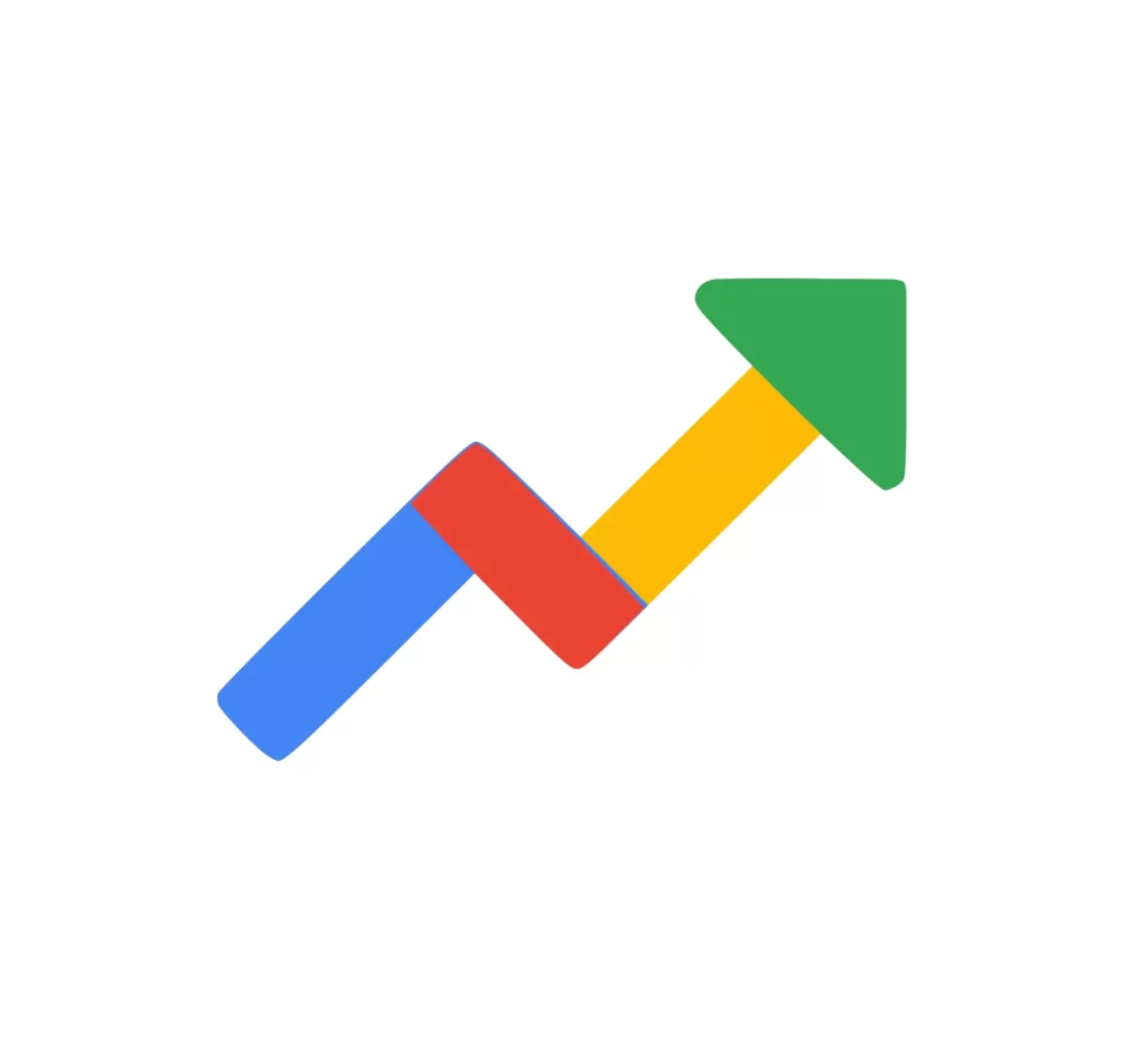 google trends logo vector