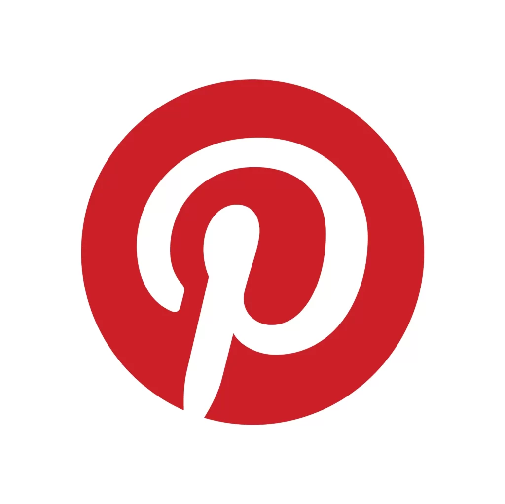 pinterest icon icone vector logo