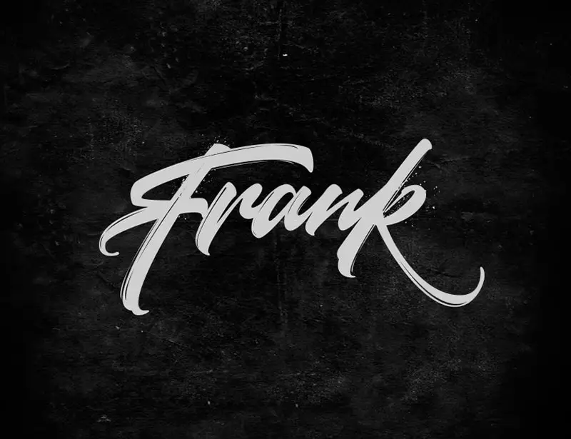 typography Frank