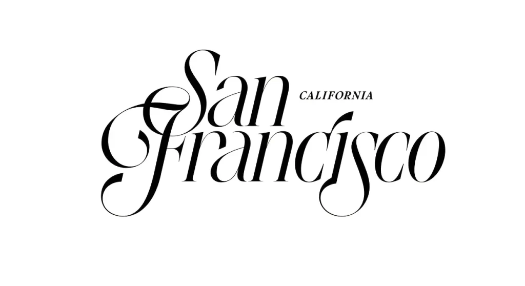 typography San Francisco