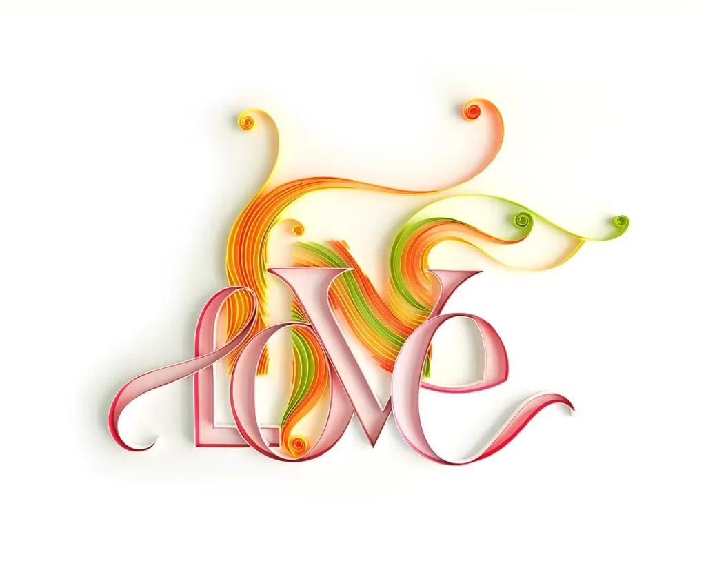 typography love