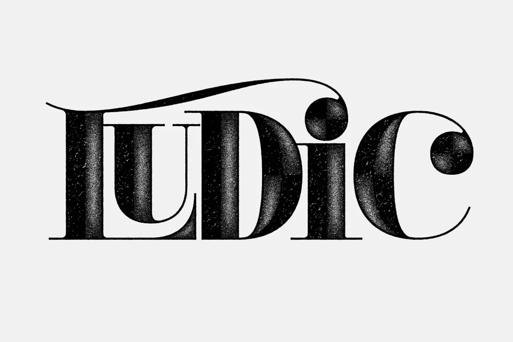 typography ludic