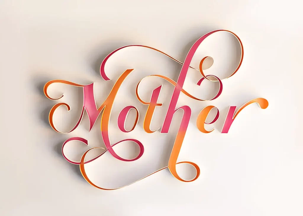typography mother