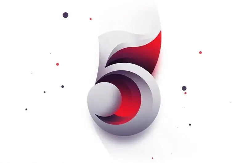 typography number 5