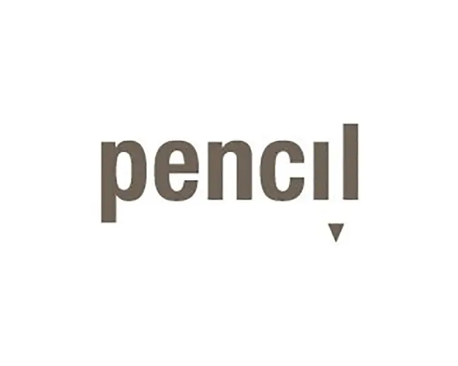 typography pencil