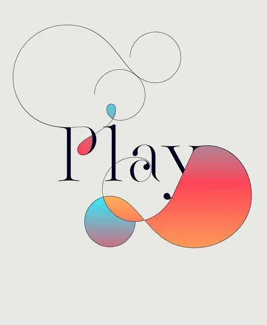 typography play