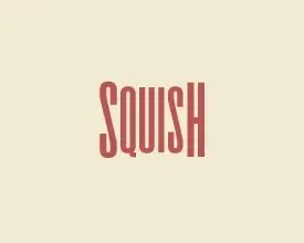typography squish