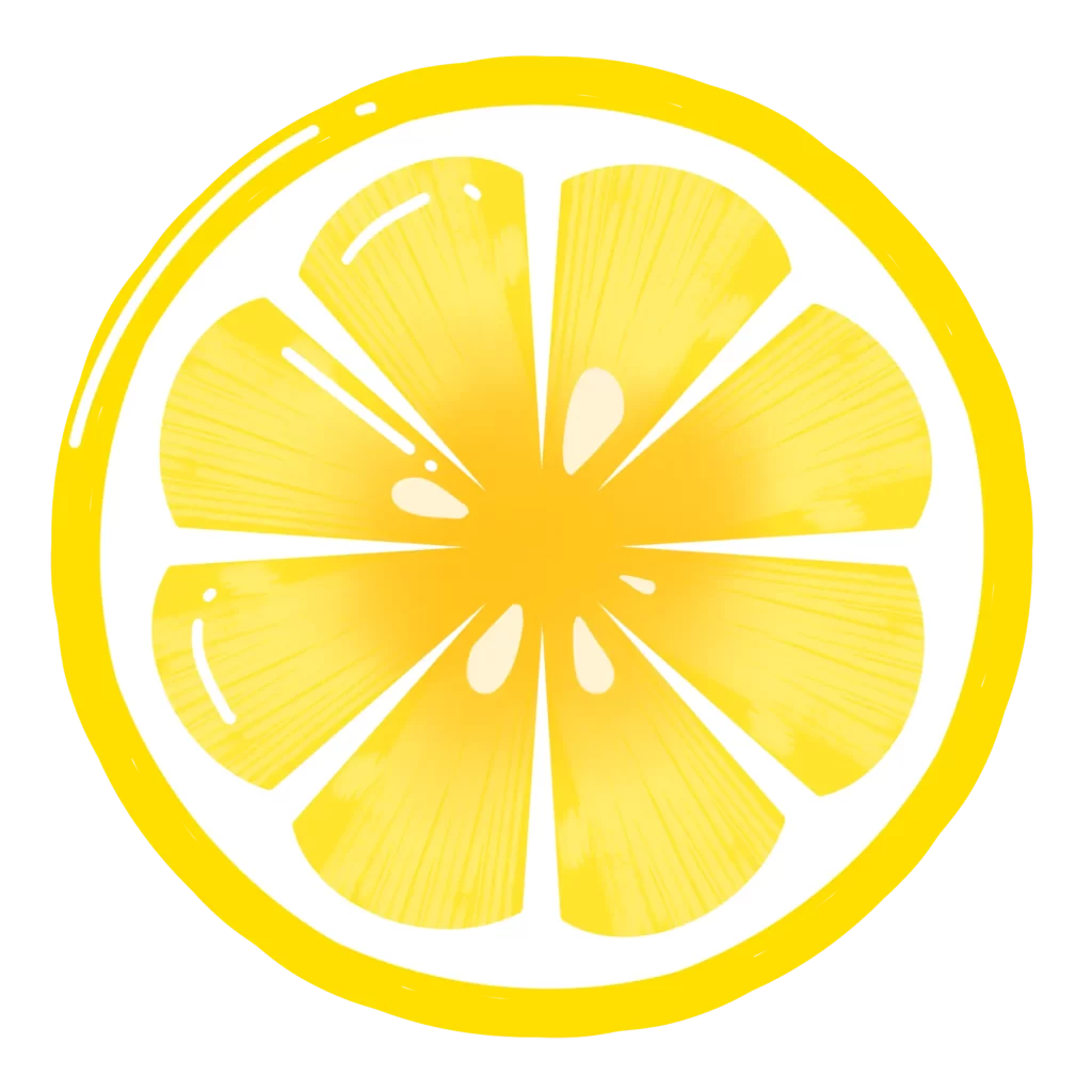 yellow lemon illustration