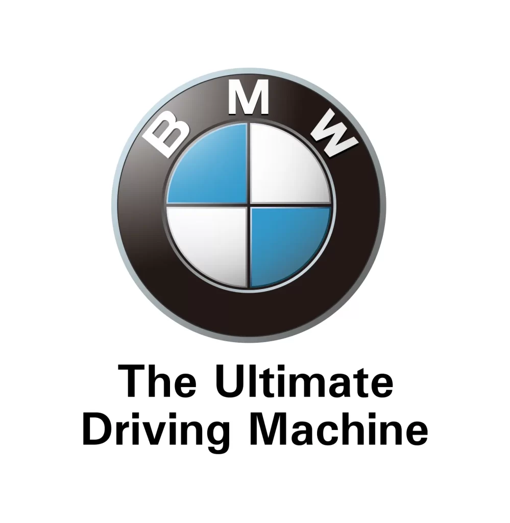 3D BMW vector logo
