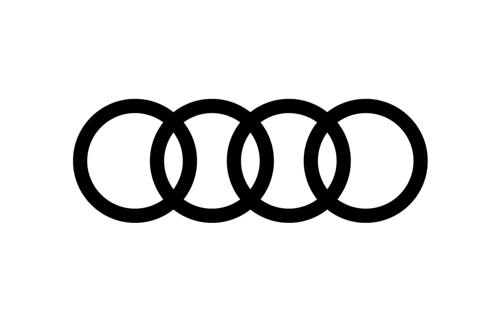 AUDI logo vector black
