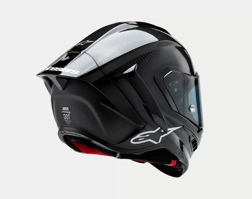 Alpinestars SR10 helmet black back