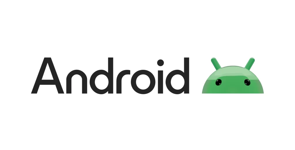 Android 3D vector logo