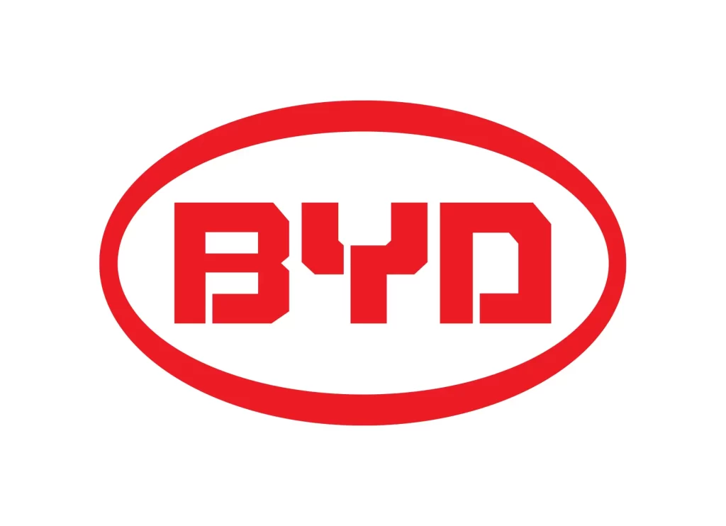 BYD vector logo