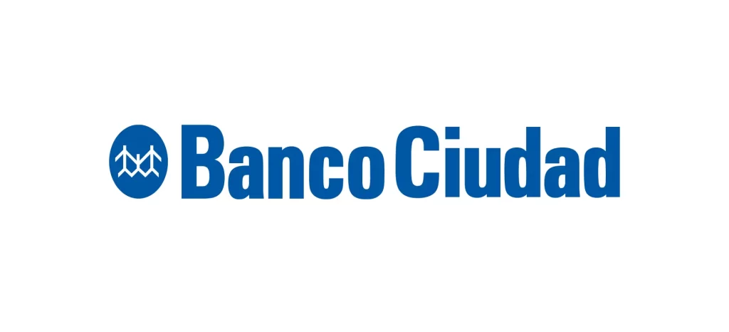 Banco Ciudad Buenos Aires bank former vector logo