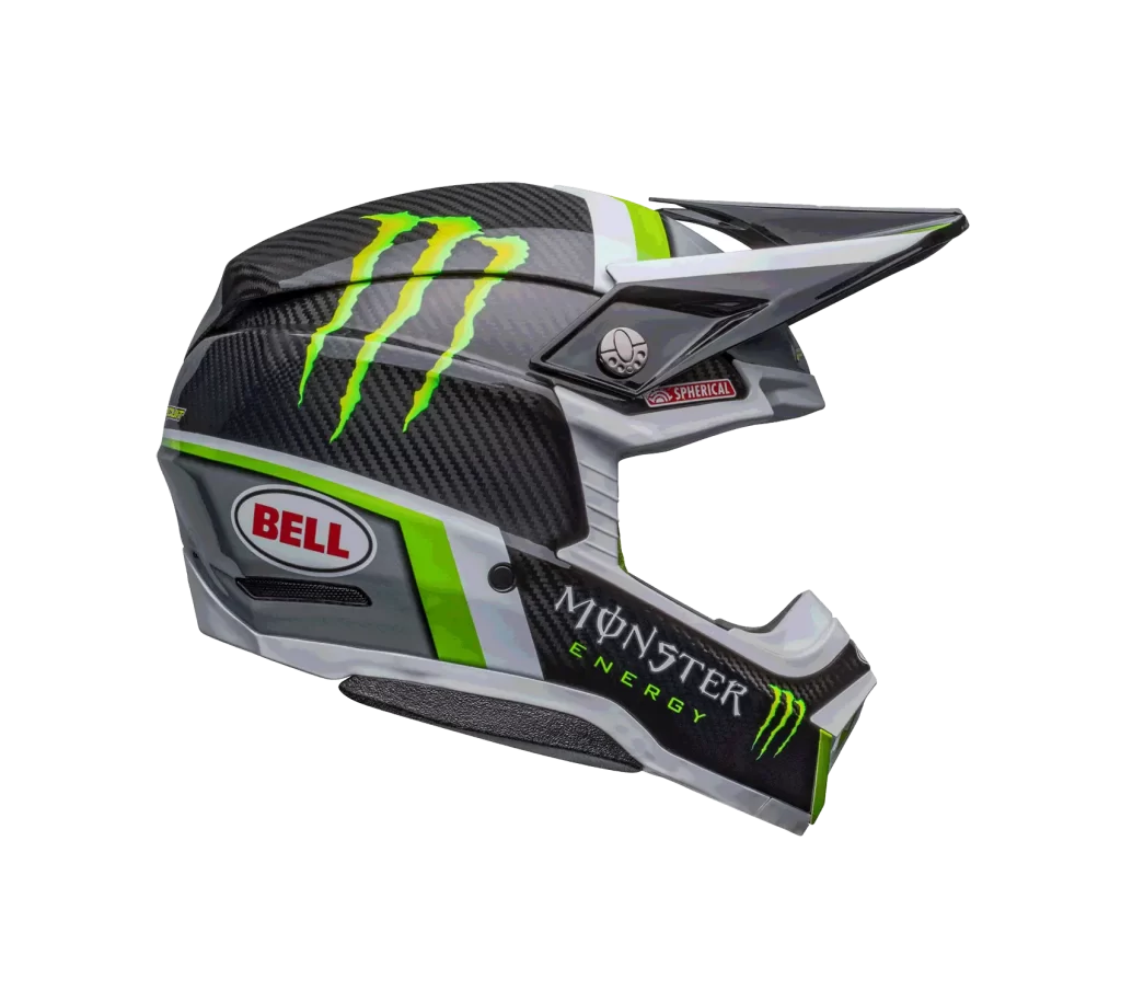 Bell Helmets Moto Spherical Circuit Replica Gloss Monster Energy
