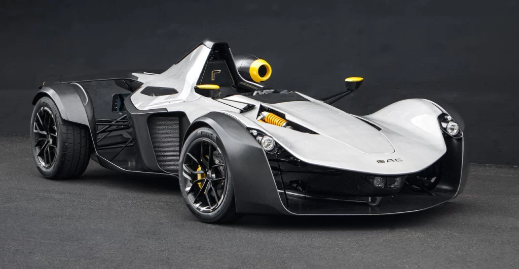 Briggs Automotive Company Mono delivered BAC British Manufacturer Creates Colored Carbon Fiber Supercar briggs