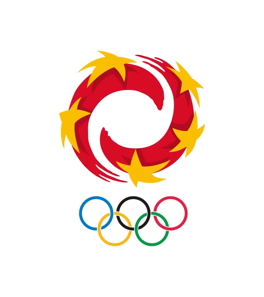 Chinese Olympic Committee logo COC vector Symbol