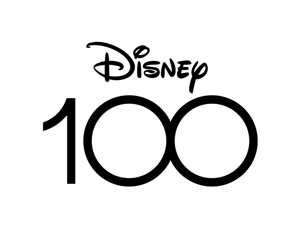 Disney vector 100th anniversary logo