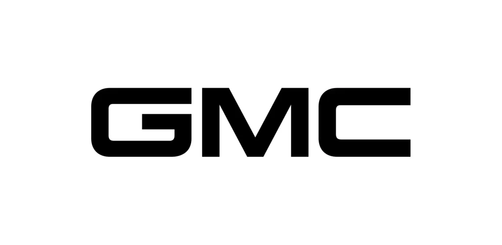 GMC black vector logo