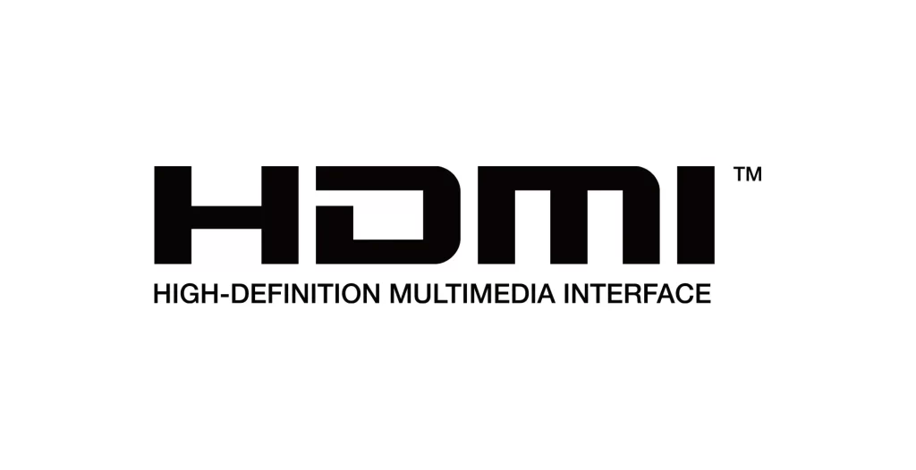 HDMI high definition multimedia interface icon vector logo