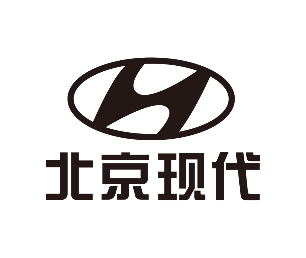 Hyundai BAIC vector black logo