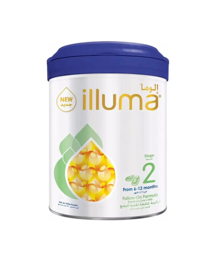 Illuma Stage 2 Milk Powder 850G packaging