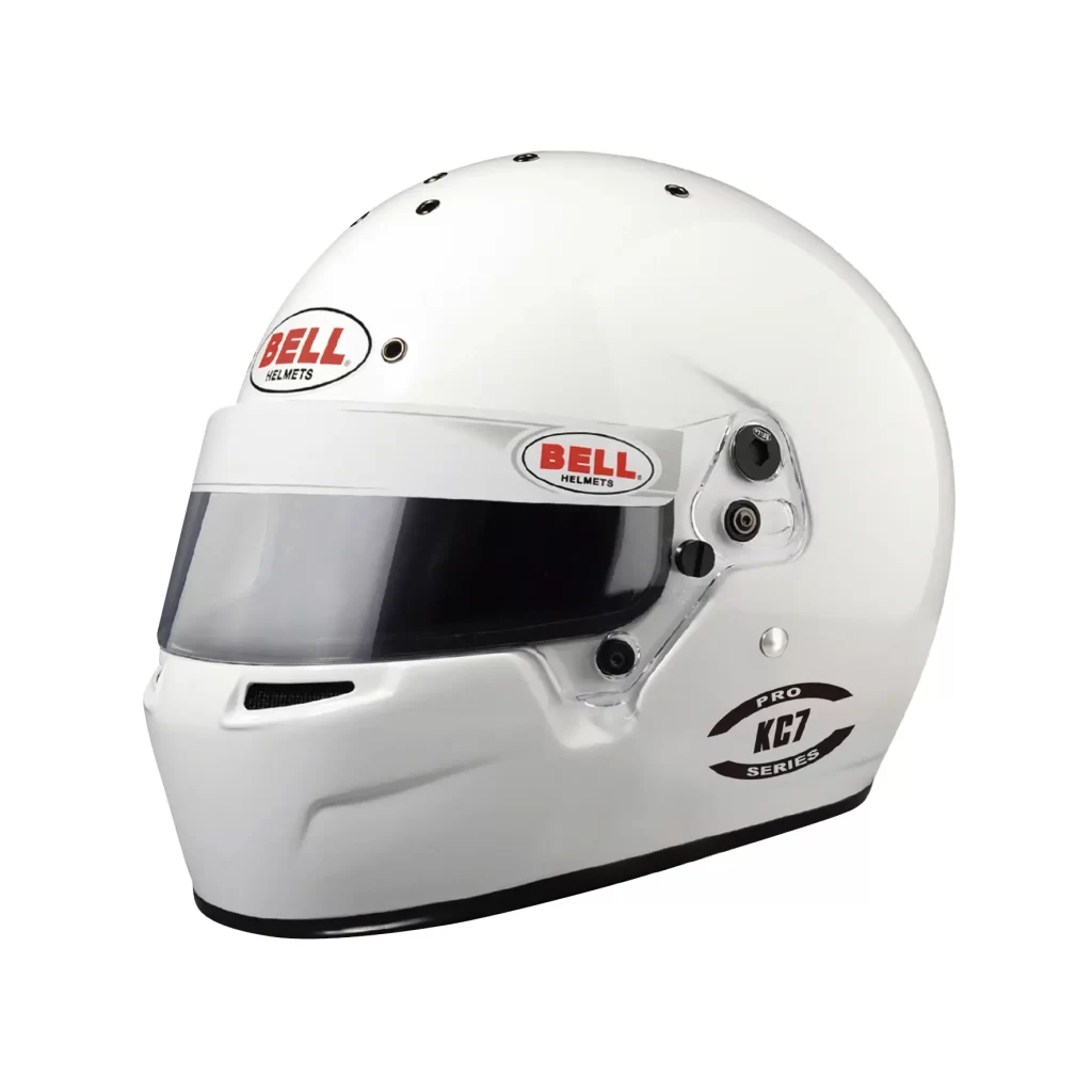 KC7 CMR BELL Helmets Karting white