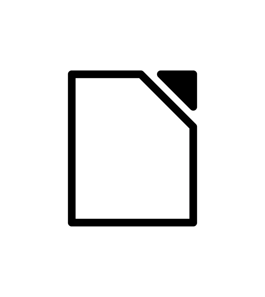 LibreOffice icon vector logo