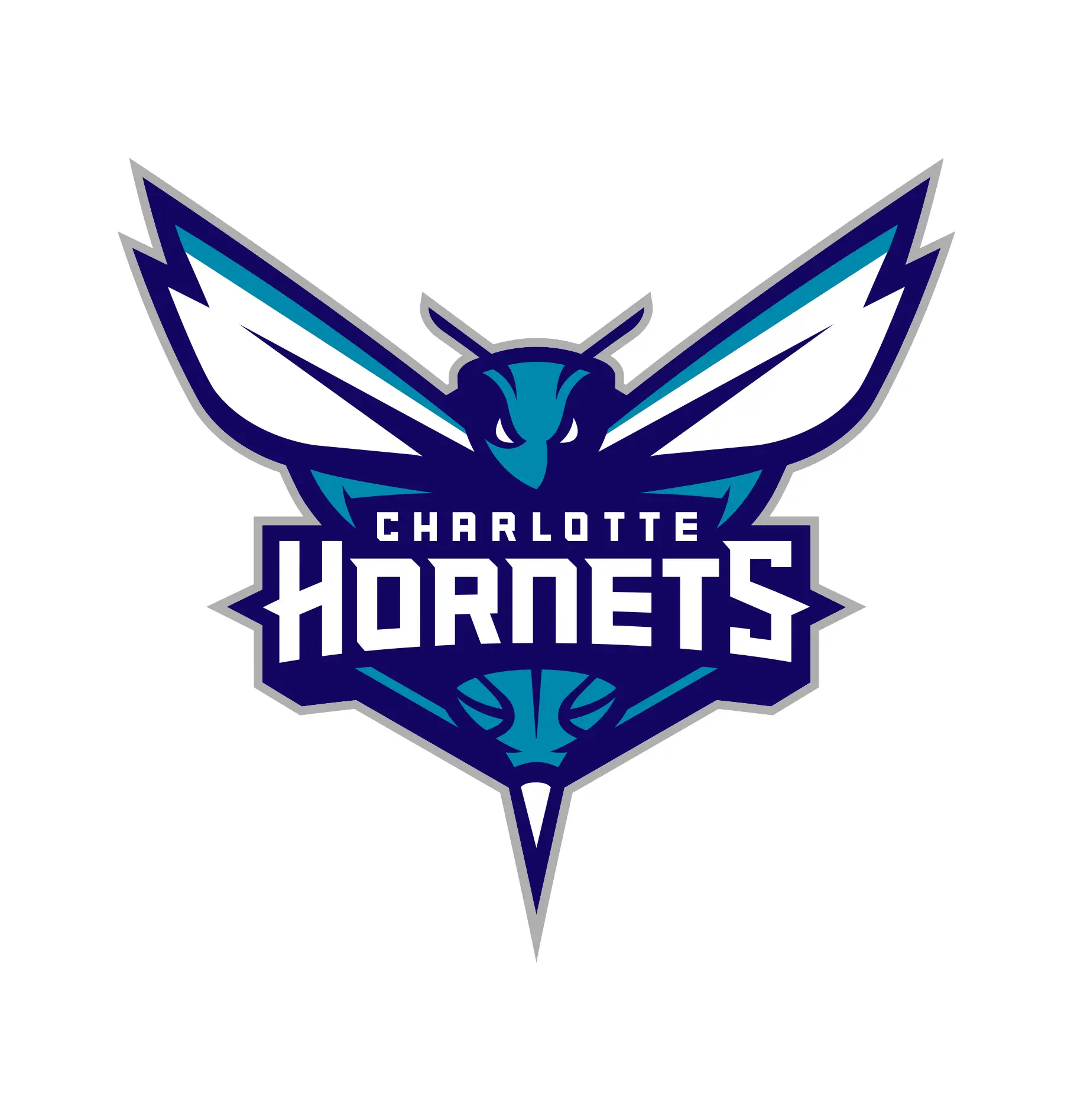 Charlotte Hornets NBA vector logo design