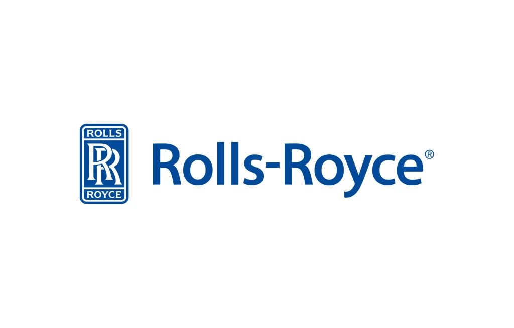 Rolls Royce vector flat logo