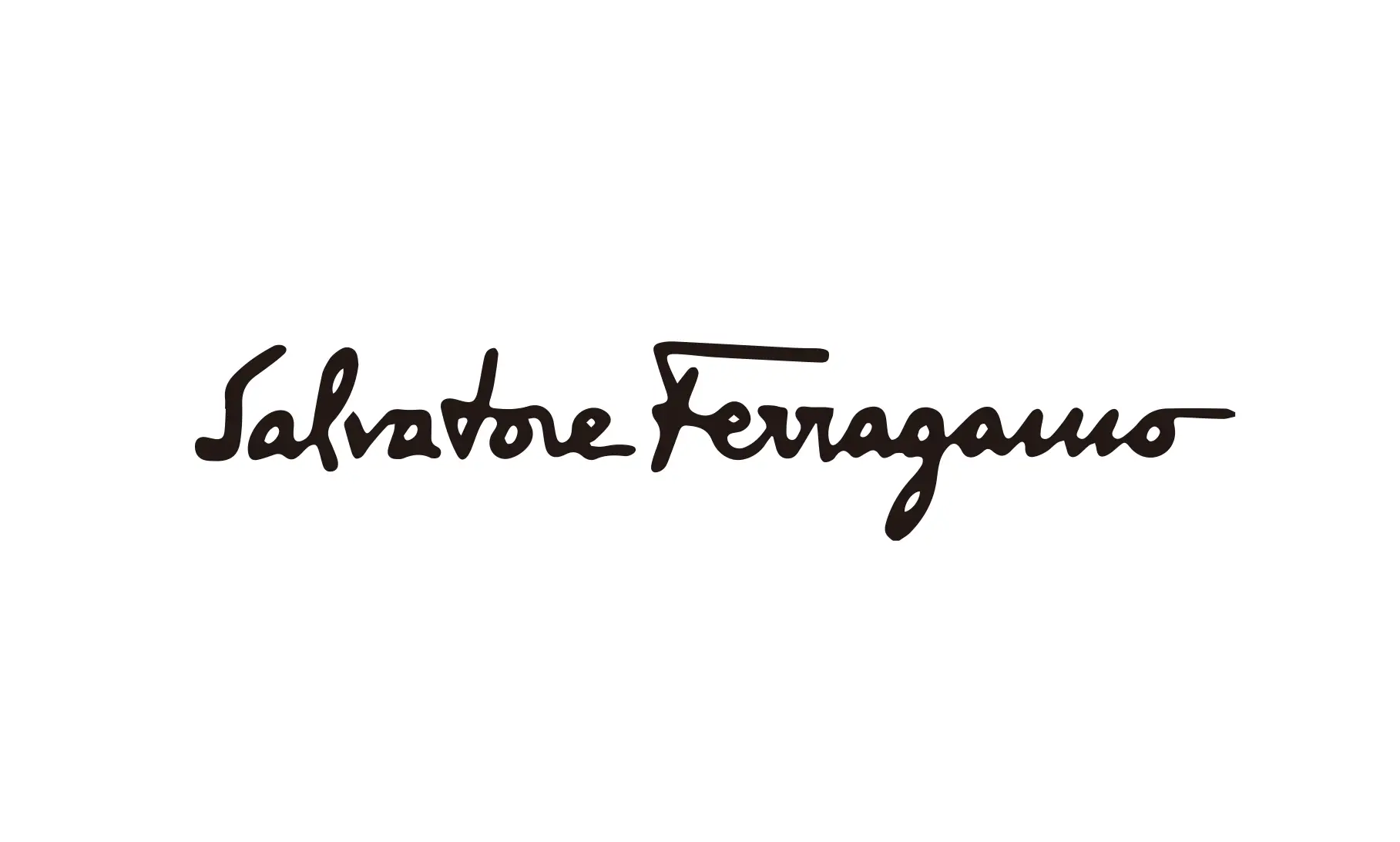 Salvatore Ferragamo handwritten signature script logo