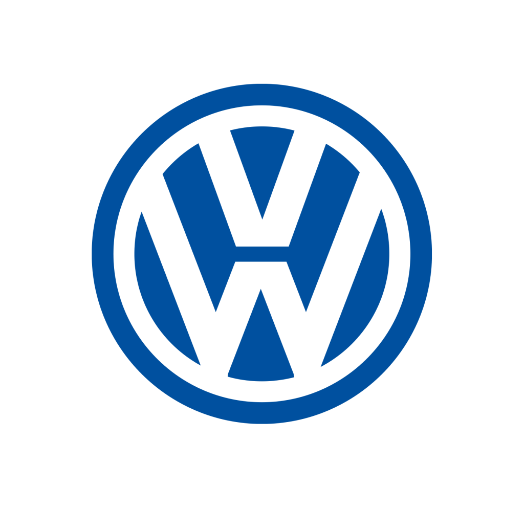 Volkswagen vector flat logo