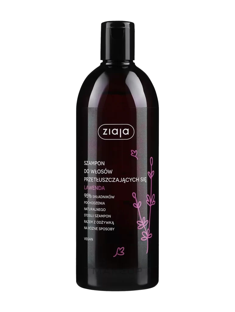 Ziaja Shampoo Oily Hair Shampoo  Lavender packaging