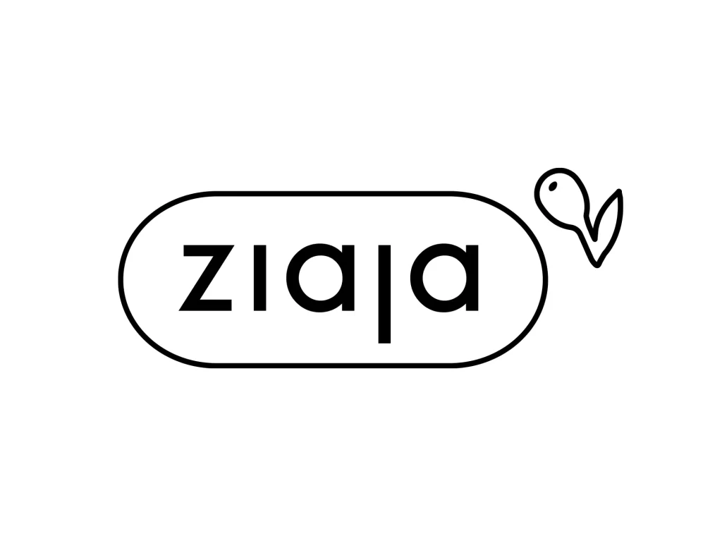 Ziaja black vector logo