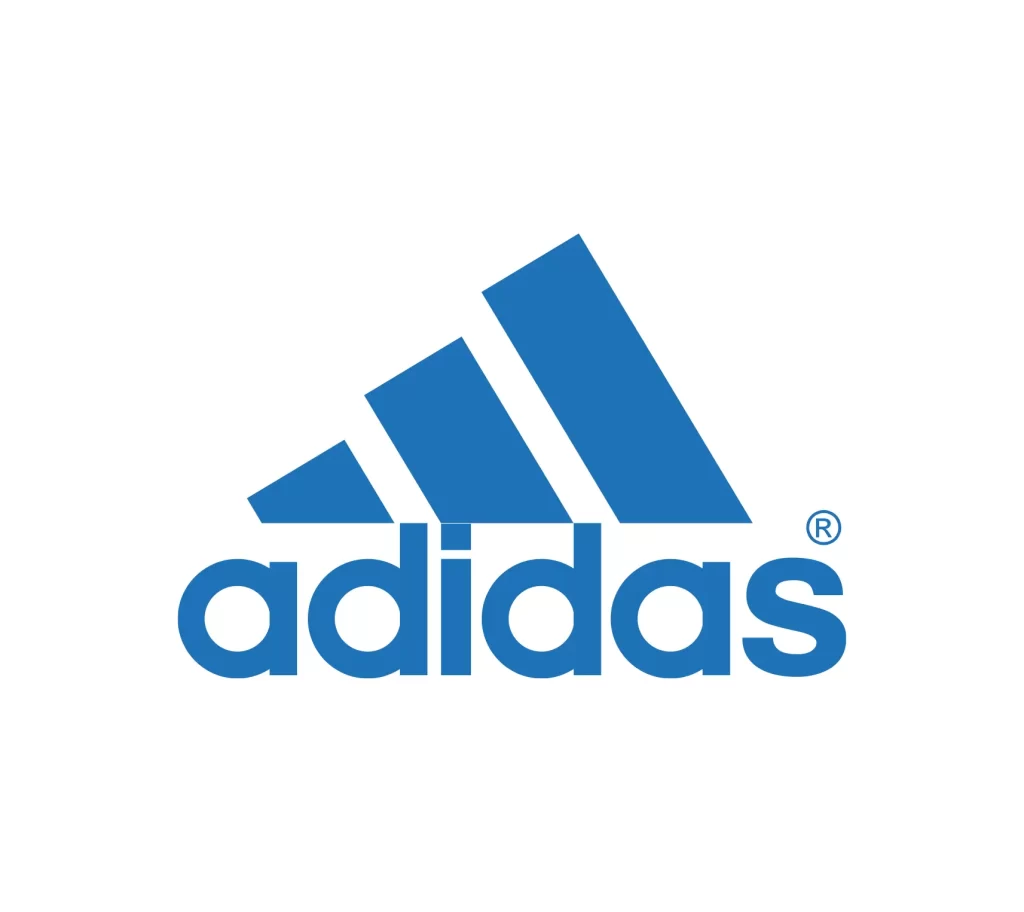 adidas vector logo blue