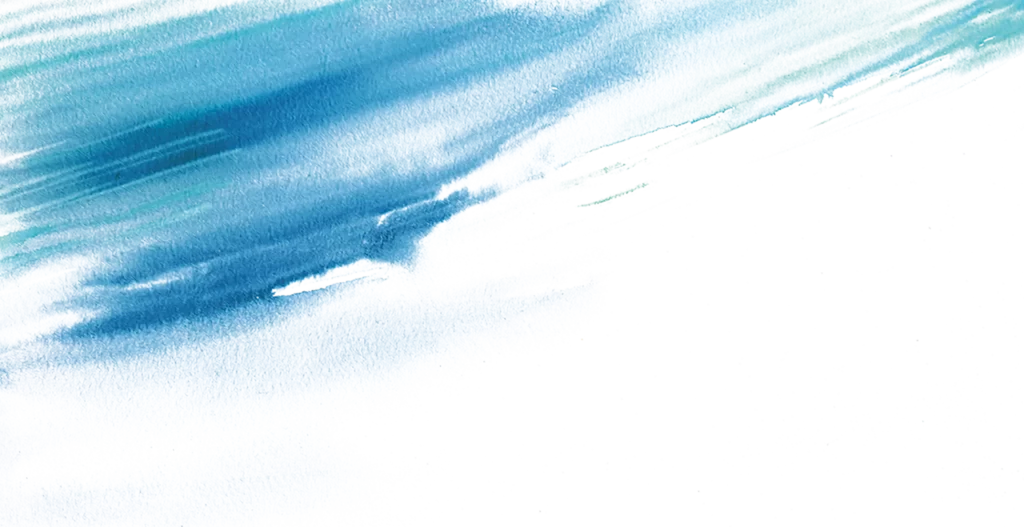 blue brushwork brush stroke painting